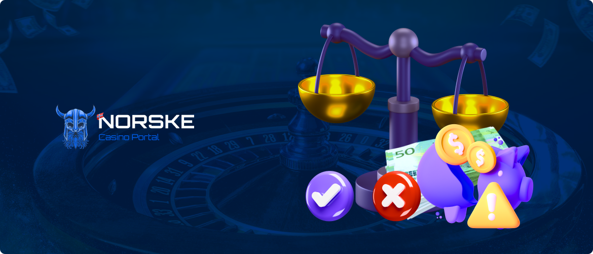 Fordeler og ulemper med 50 kr casino uten innskudd